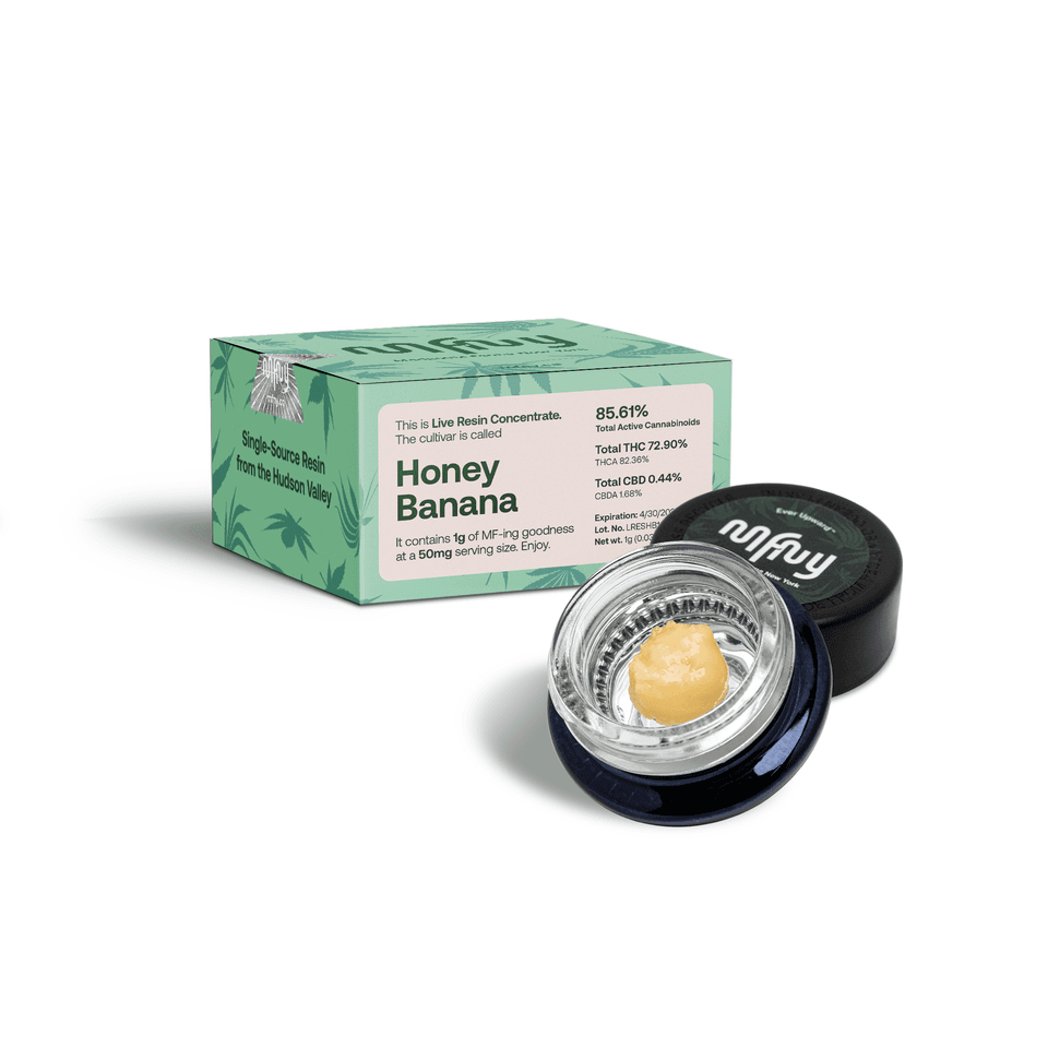 MFNY | Honey Banana | 1g Live Resin Badder (Sativa)