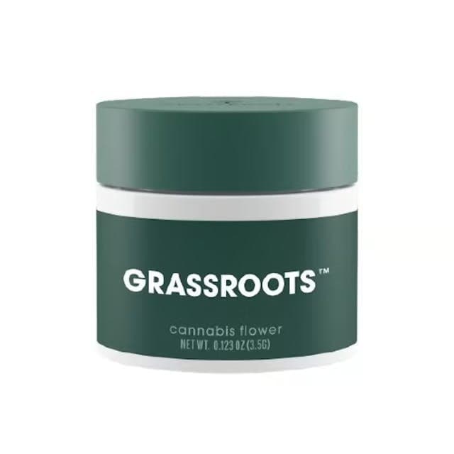 Grassroots | Fuzzy Navel | 3.5g Flower (Sativa)