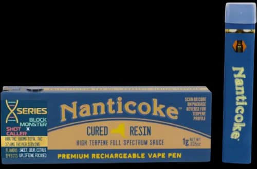 Nanticoke | Shot Caller X Block Monster | 1g Cured Resin AIO Vape