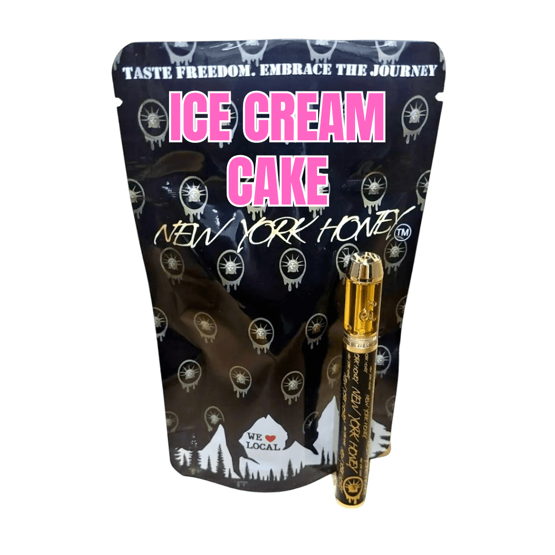 New York Honey | Ice Cream Cake | 1g AIO Vape