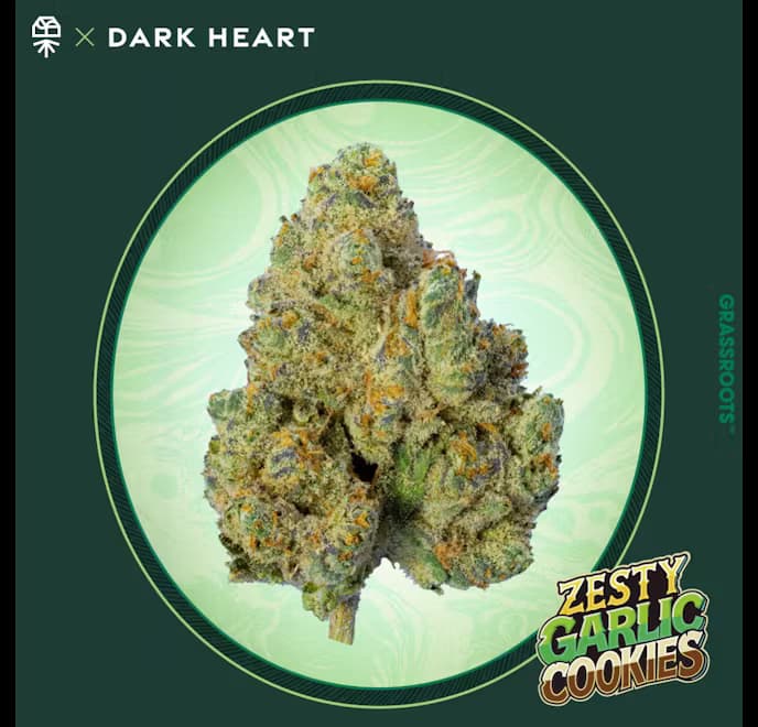 Grassroots | Zesty Garlic Cookies | 3.5g flower