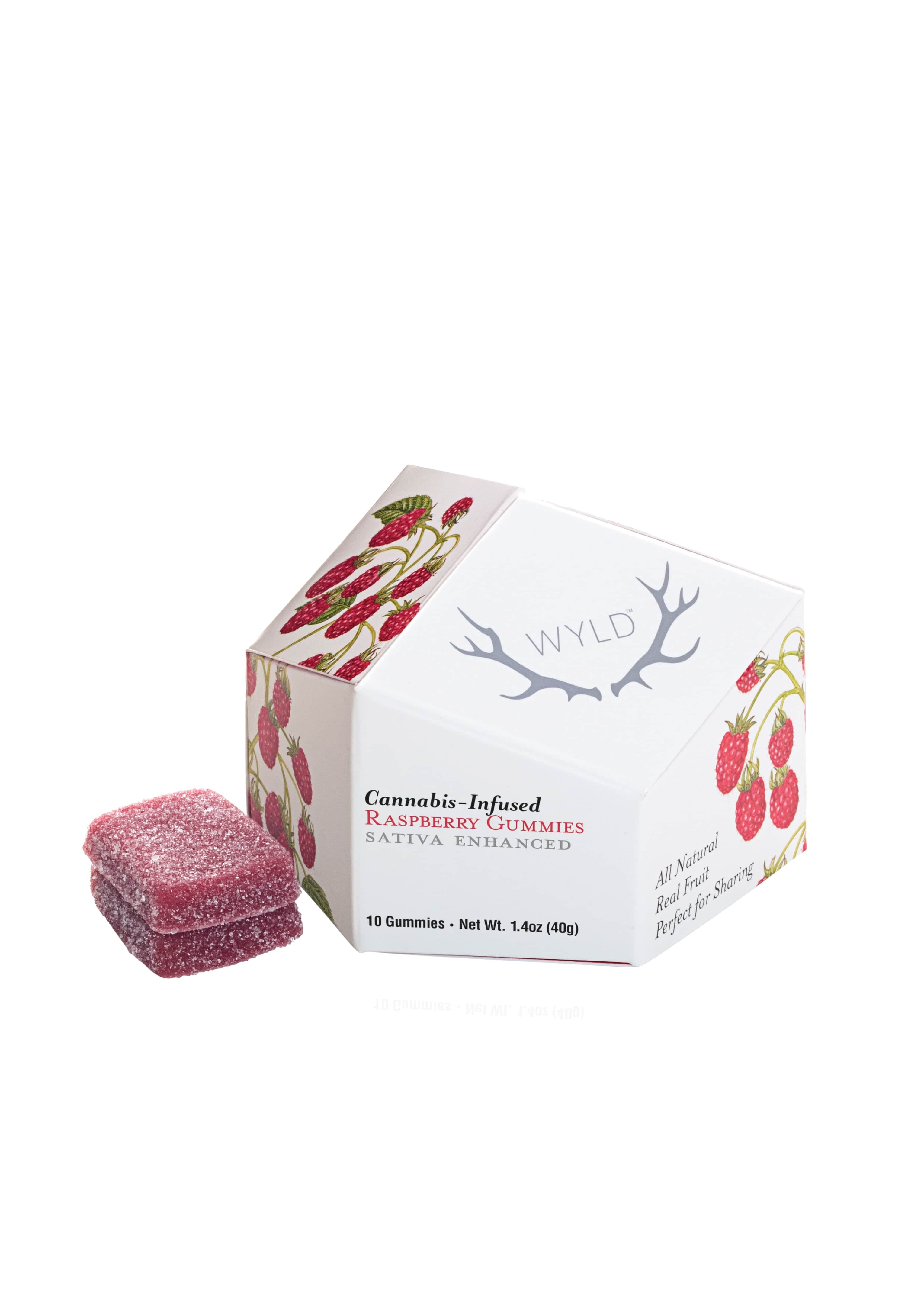 Wyld | Raspberry | 10pk 100mg gummies