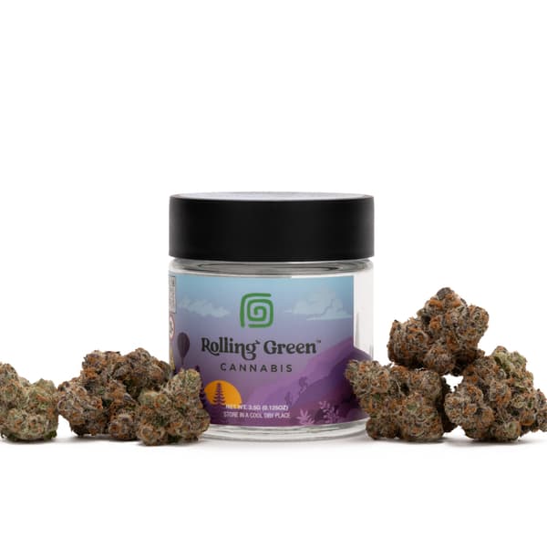 Rolling Green | Sub Zero | 3.5g Flower (Indica)