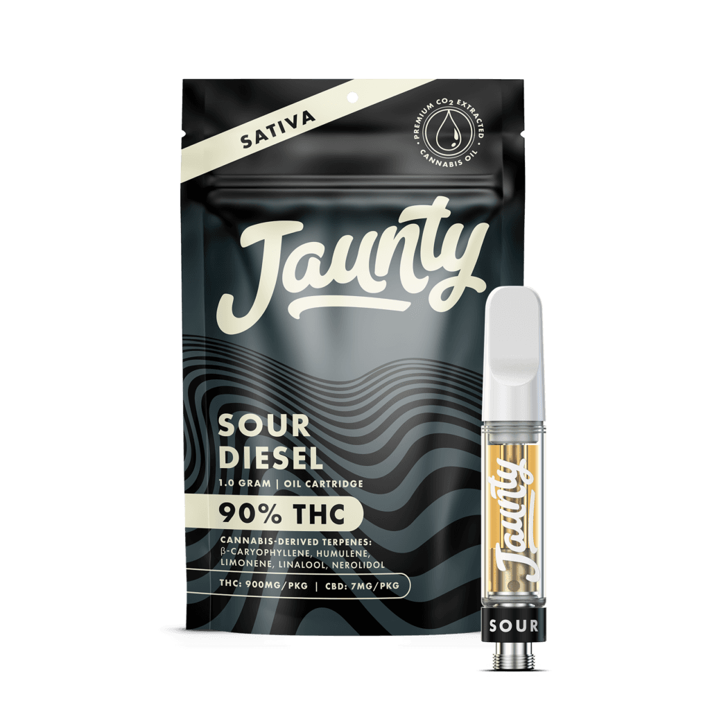 Jaunty | Sour Diesel | 1g 510 Cart (Sativa)