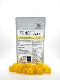GENERIC AF | Sour Watermelon | 100mg 20pk Gummies