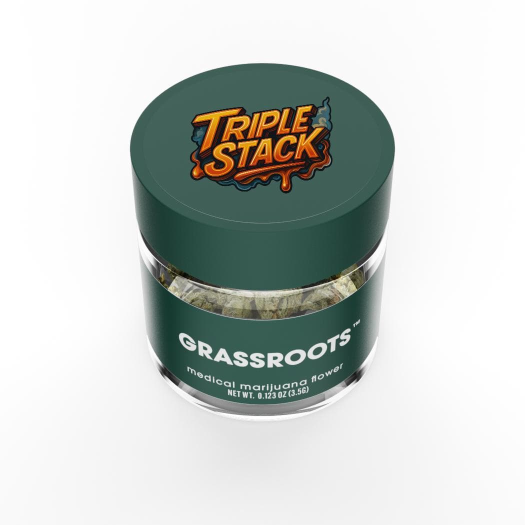 Grassroots | Triple Stack | 3.5g flower (Indica)