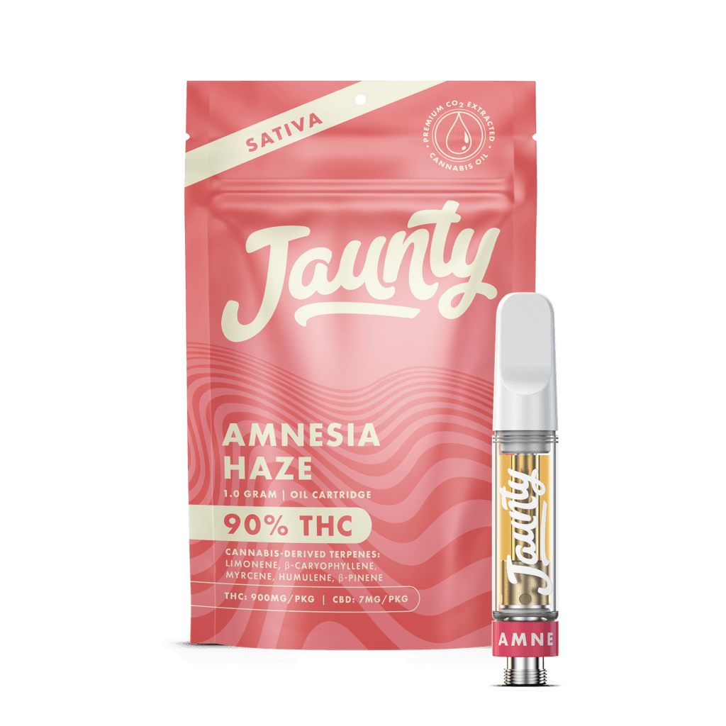 Jaunty | Amnesia Haze | 1g 510 Cart (Sativa)
