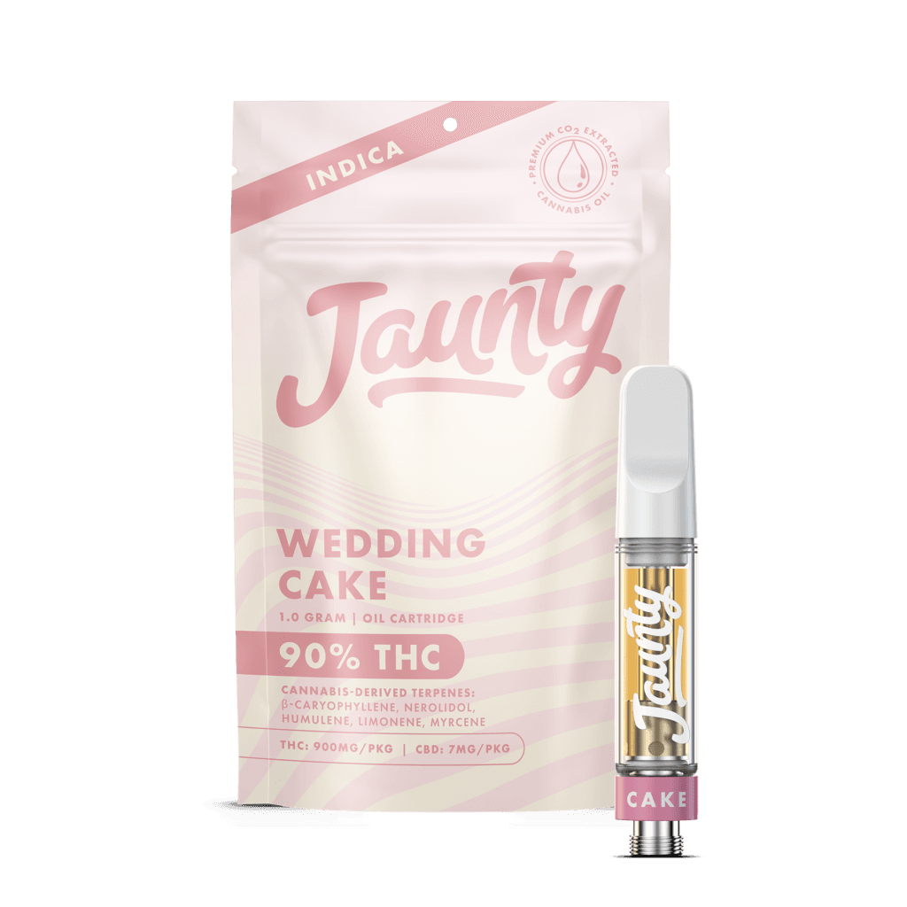 Jaunty | Wedding Cake | 1g Vape Cart (Indica)