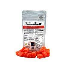 GENERIC AF | Blood Orange | 100mg 20pk Gummies
