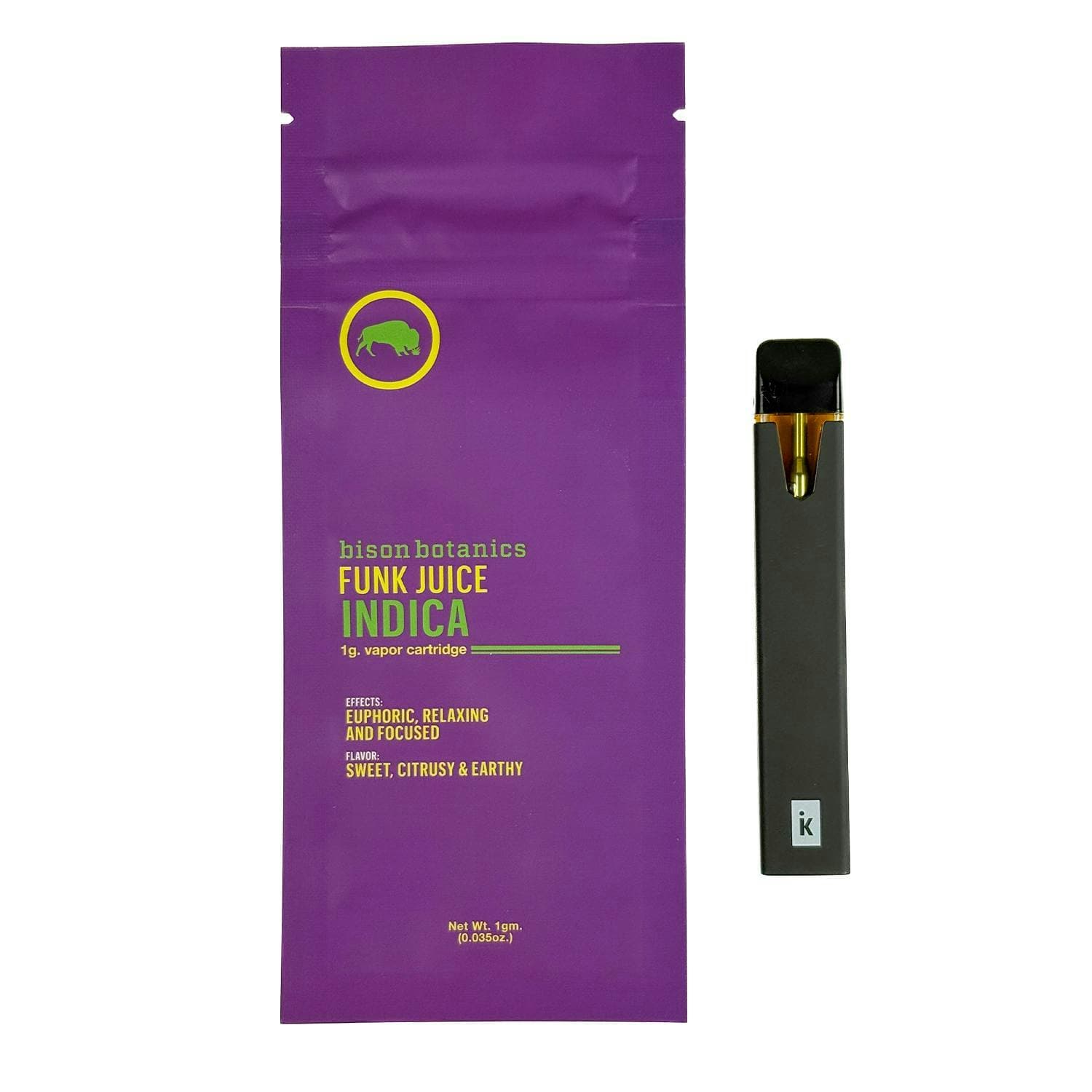 bison botanics | Funk Juice | 1g All-IN-ONE Vape (Indica)