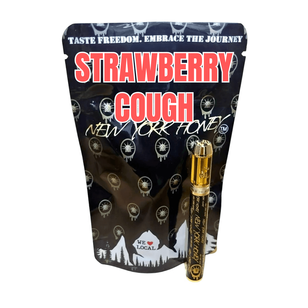 New York Honey | Strawberry Cough | 1g  AIO Vape (Sativa)
