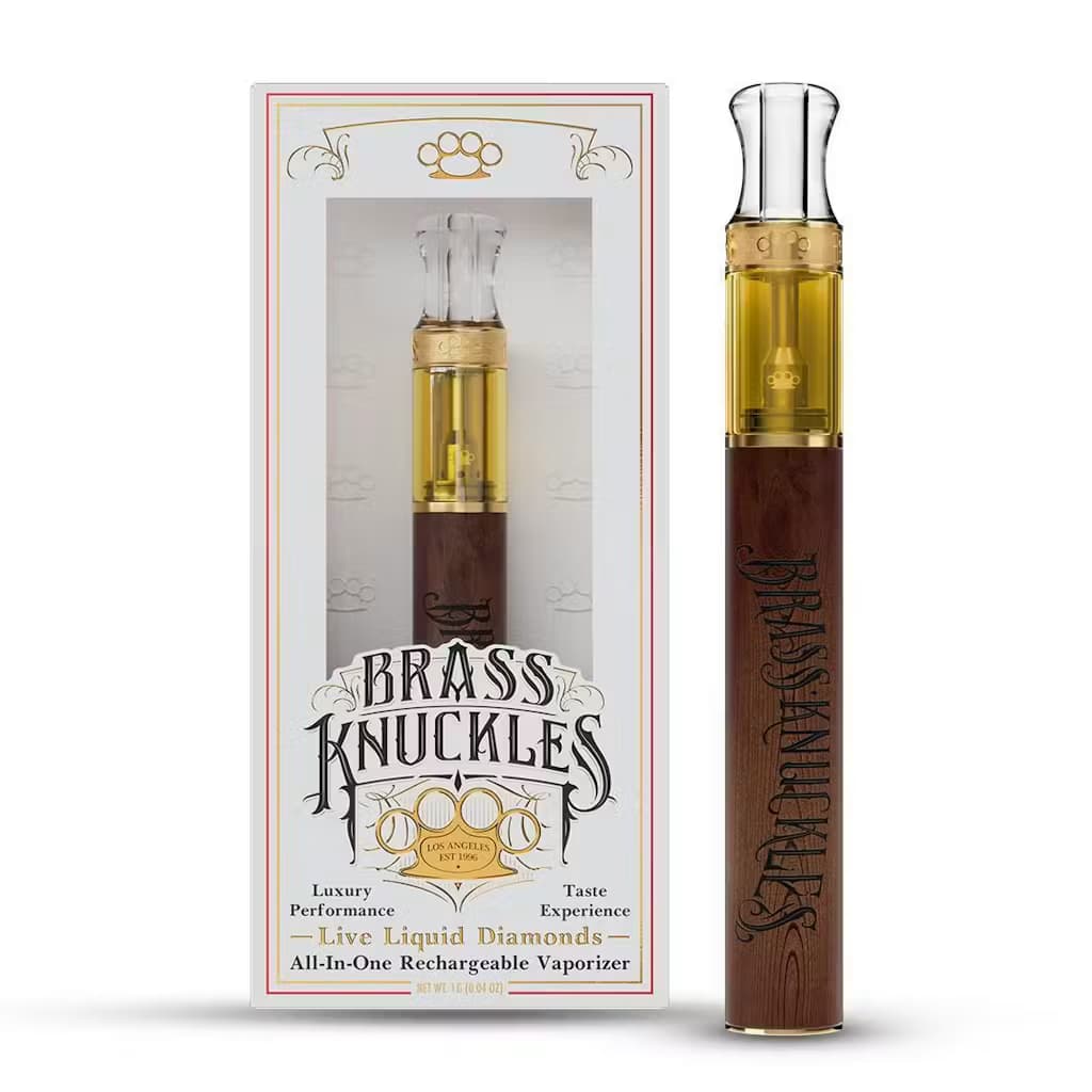 Brass Knuckles | Gas Face | 1g Liquid Diamonds ALL-IN-ONE (Hybrid)